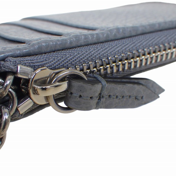 Gucci Double G Keychain Card Case Fragment Gray - Picture 6 of 12